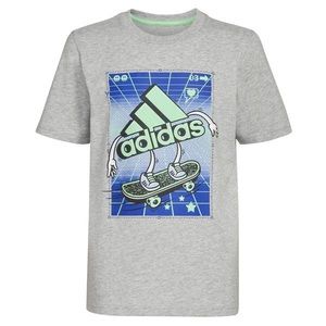Adidas Boys Skater Graphic Tee Size - Medium (10)